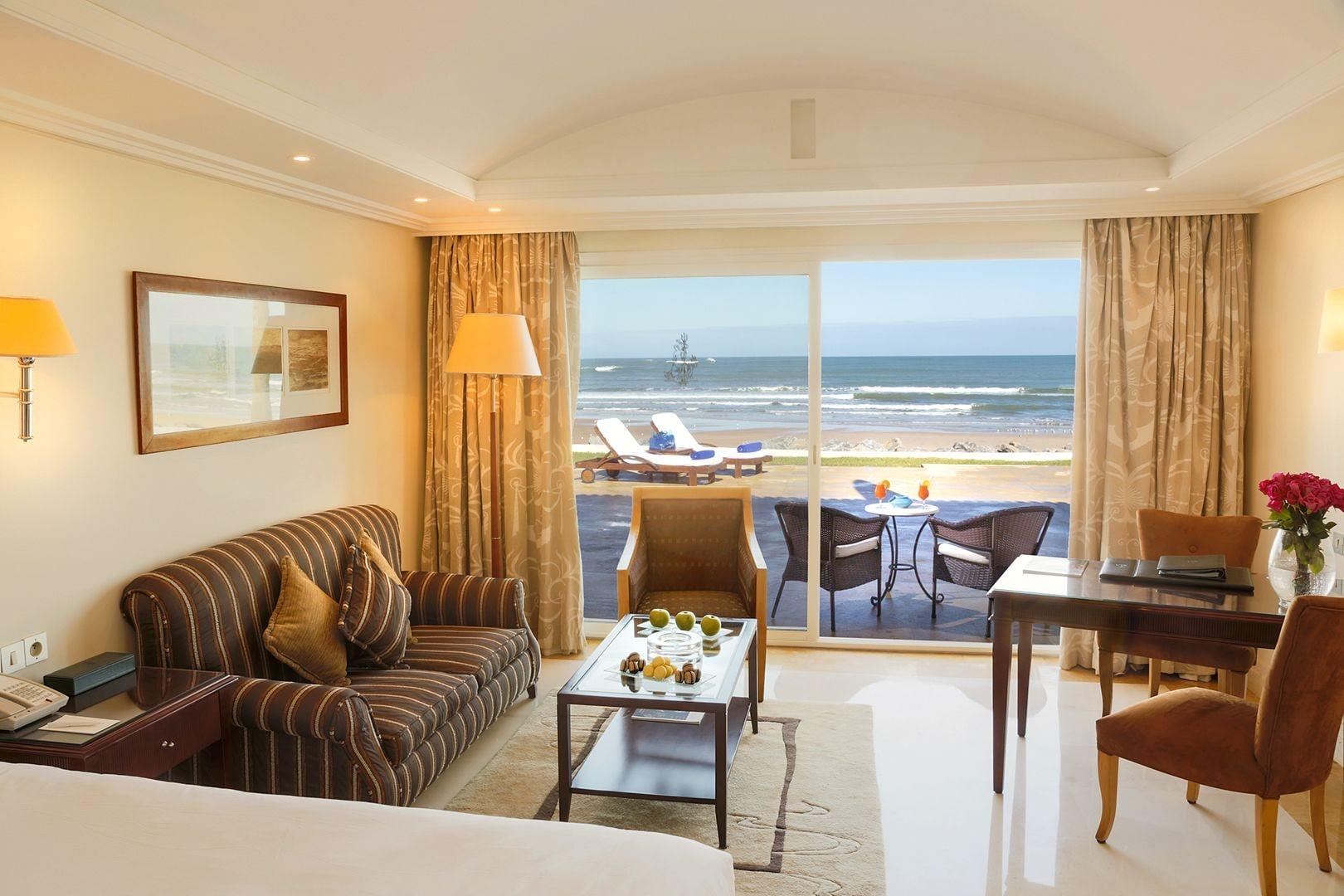 L' Amphitrite Palace Beach Resort & Spa Skhirat Eksteriør bilde